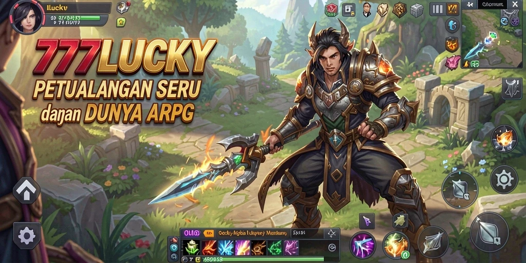 Screenshot gameplay ARPG yang menarik di 777LUCKY.