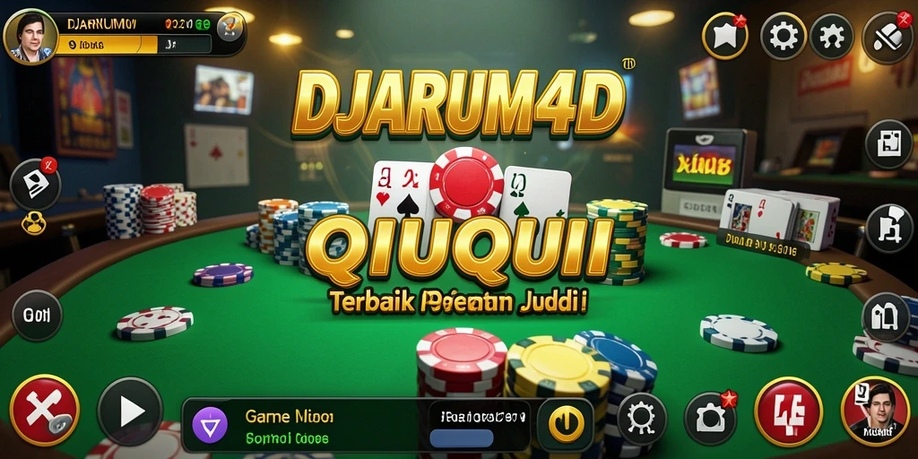 Tampilan gameplay QiuQiu di DJARUM4D yang seru.