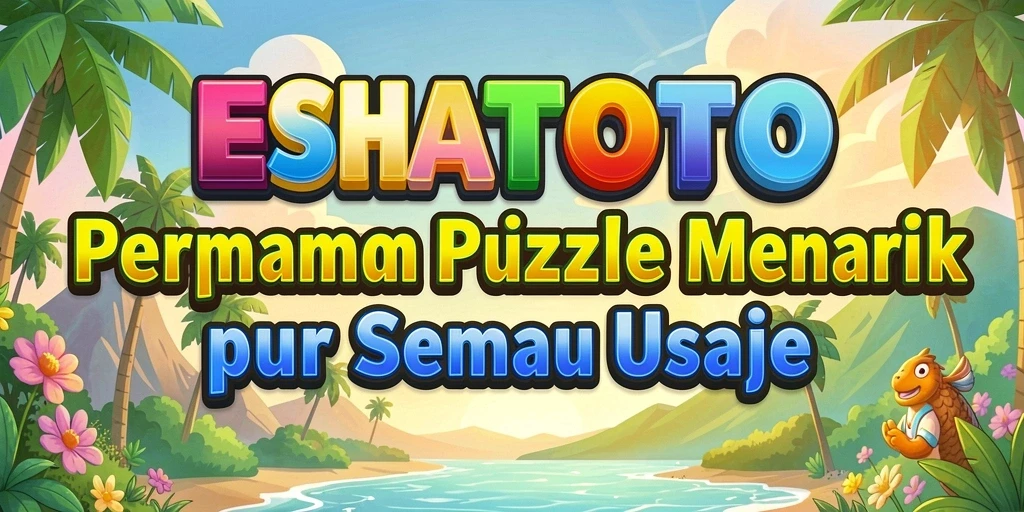 Tampilan gameplay ESHATOTO yang menarik dan penuh warna.