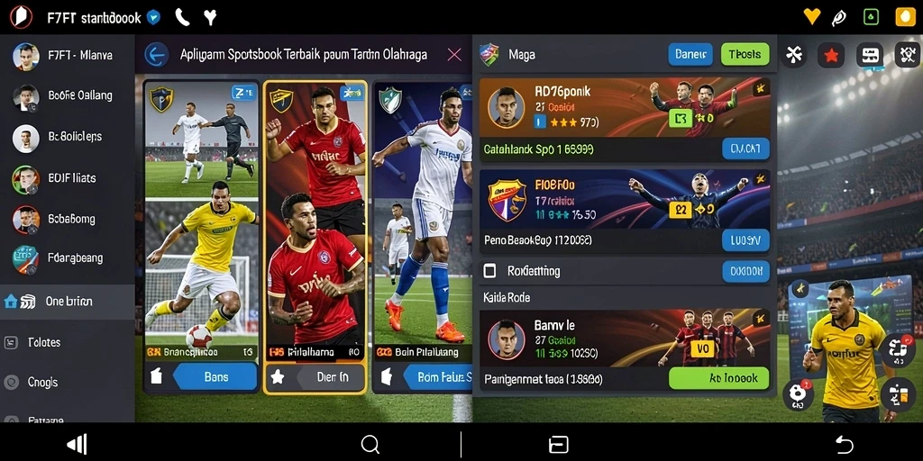 Gameplay menarik taruhan olahraga di aplikasi F7F7.