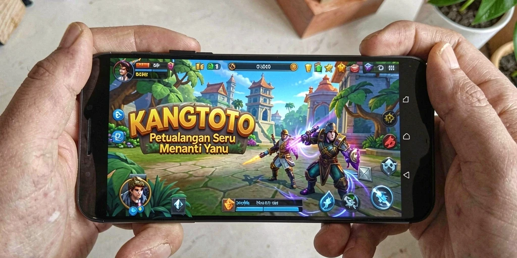Gameplay KANGTOTO yang menantang dan menyenangkan.
