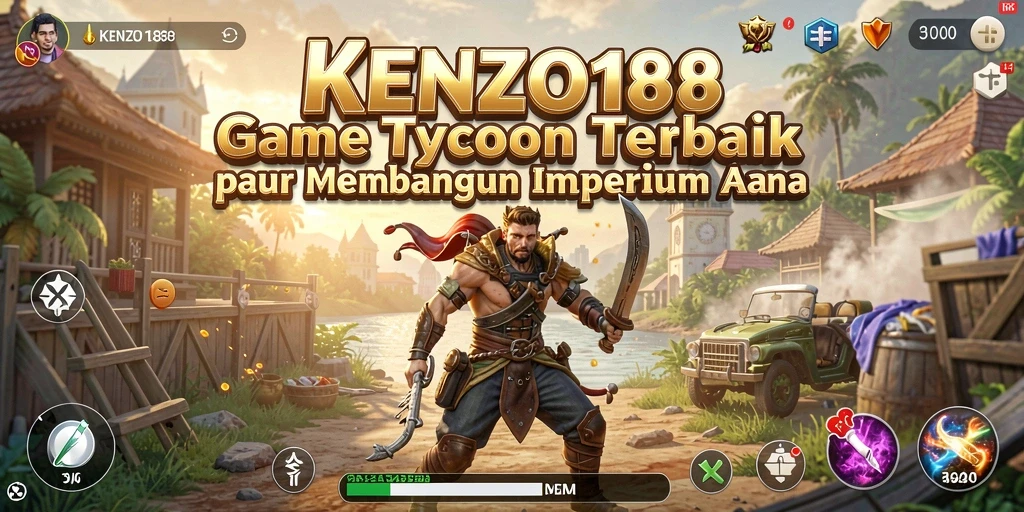 Tampilan gameplay KENZO188 yang menarik dan dinamis.
