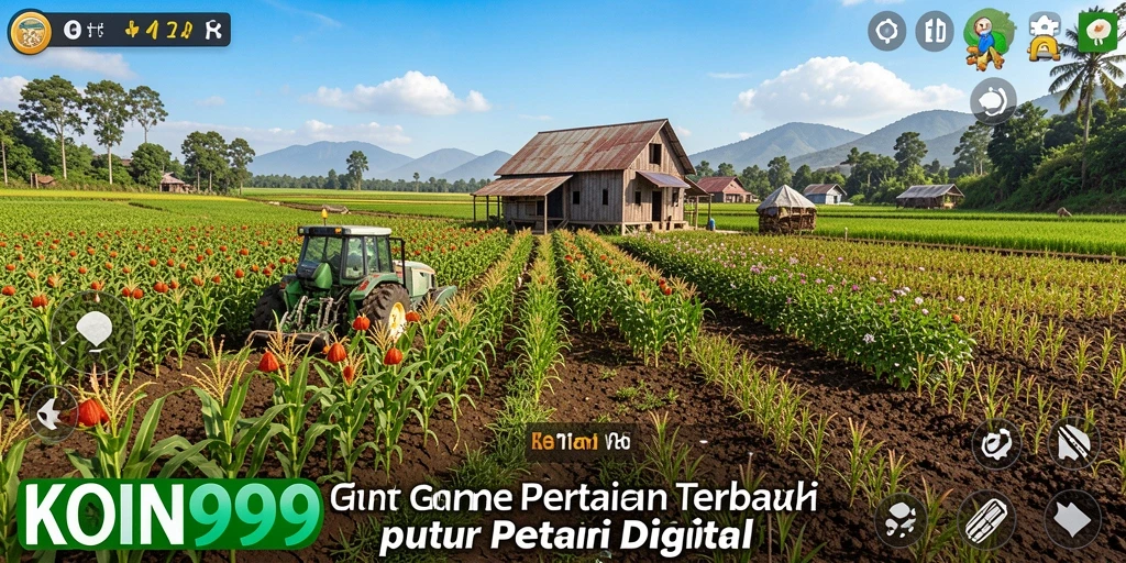 Tangkapan layar KOIN99 menampilkan pengalaman bertani yang menarik dan menyenangkan.