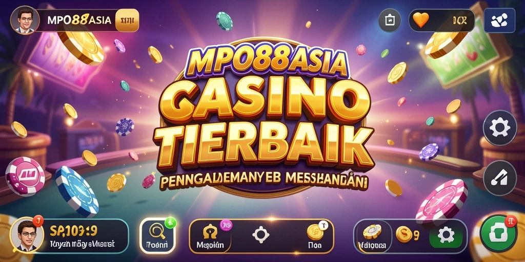 Screenshot menunjukkan gameplay Kasino yang mendebarkan dan interaktif.
