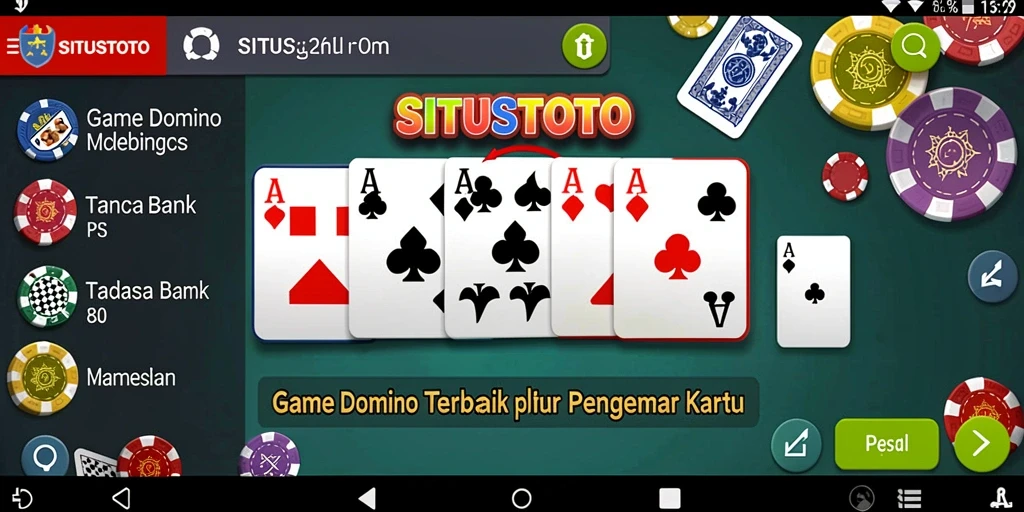 Tampilan gameplay seru dalam SITUSTOTO yang memukau.