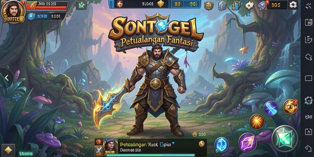 Tampilan gameplay SONTOGEL yang mendebarkan dan penuh petualangan.