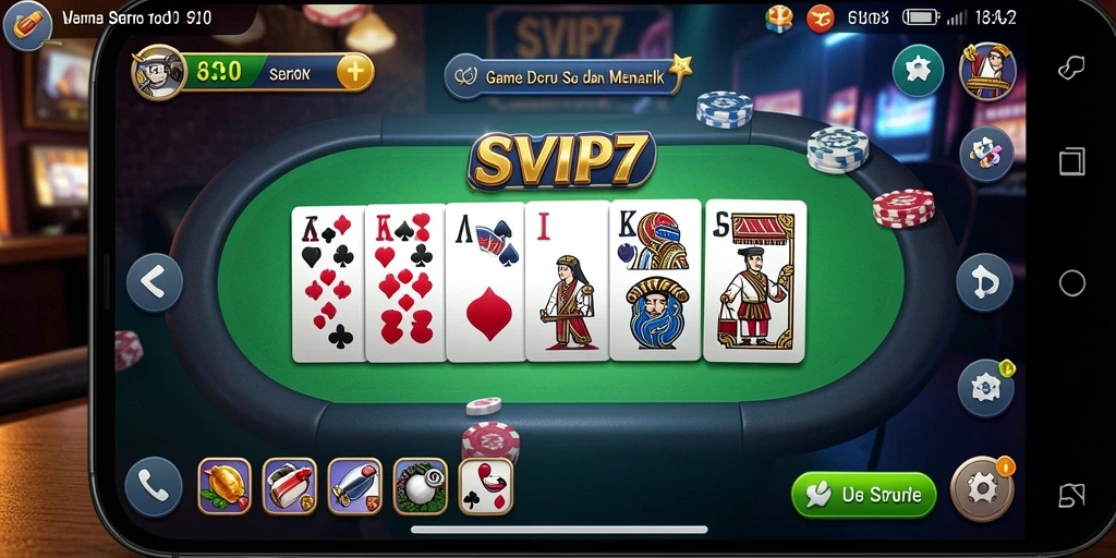 Tampilan gameplay menarik dalam SVIP7, penuh aksi dan interaksi.