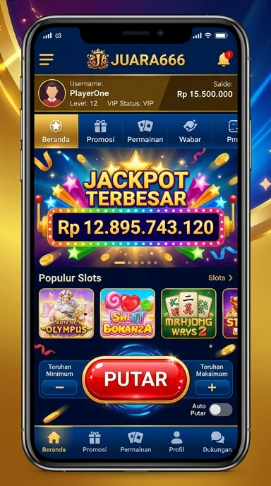 Pengguna juara666 sedang mengunduh aplikasi di perangkat Android.